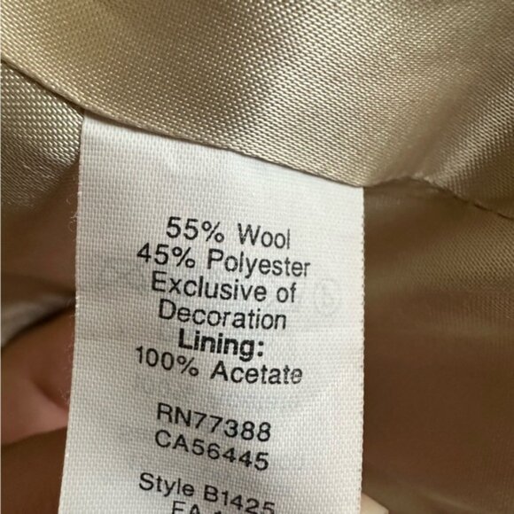 J. Crew Wool Blend Blazer With Elbow Patches In Maroon Size 8 - Picture 8 of 8